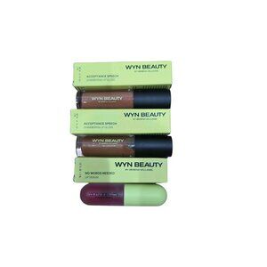 Wyn Beauty Shimmering Lip Gloss Trophy Muse Lip Serum Engage New